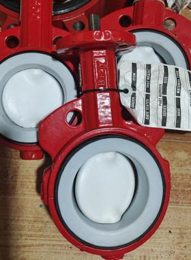 BRAY博雷阀门 S20四氟对夹式蝶阀 BRAY气动蝶阀 博雷阀门 DN80