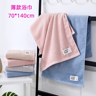 纯色裹身浴巾纯棉冬天儿童洗澡卡通大毛巾 薄款吸水抹胸家用游泳