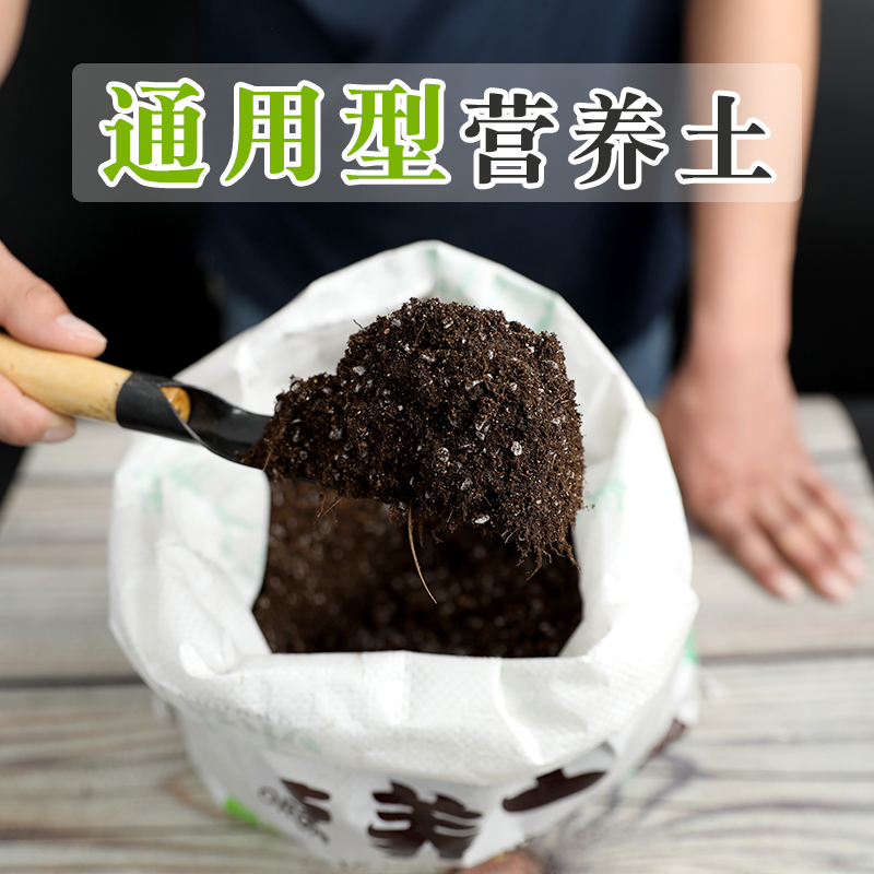 春秋通用型种菜营养土育苗种花多肉种植土养花土壤花土泥土蔬