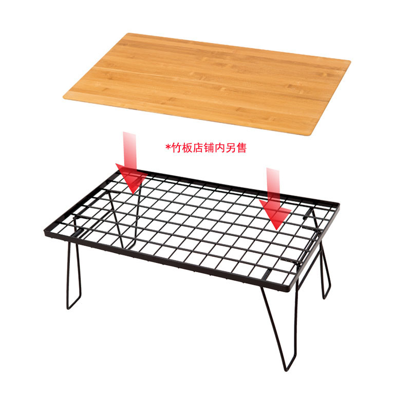 户外野营迷你折叠桌沥水架木板桌