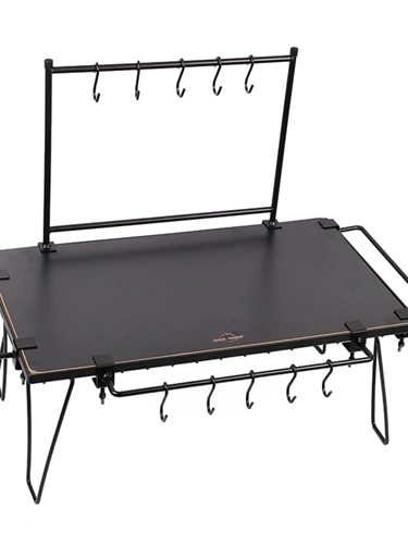 Универсальный дорожный портативный подвесной стержень для кемпинга, стол для пикника, кухонная утварь, посуда, система хранения