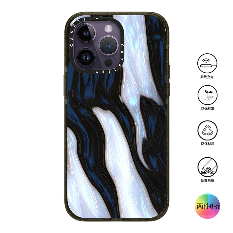 香港代购Casetify 河流 适用iPhone16/15/14/13/12/Pro/Max手机壳