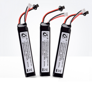 7.4V 2000mAh 452096高倍率30C锂电池 电动连发软弹枪吸水枪电池