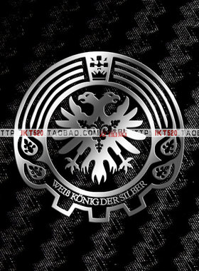 K动漫金属贴 白银王 伊佐那社你 NEKO 夜刀神狗朗 手机贴