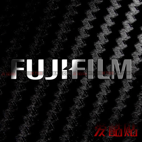 diy富士镜头盖单反相机装饰贴纸