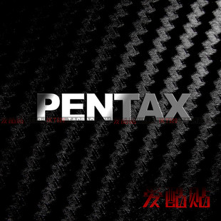 相机 PENTAX标志 单反 潘泰克斯logo金属贴 微单KXKRDIY贴纸 宾得