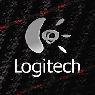 Logitech标志贴纸 手机防磨损贴纸 htc标志金属贴 罗技LOGO金属贴