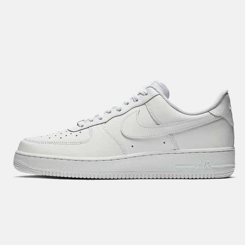 Nike耐克男鞋Air Force1 Low AF1纯白空军一号休闲板鞋CW2288-111