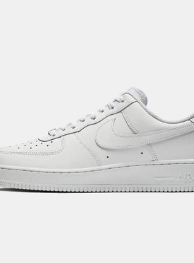 Nike耐克男鞋Air Force1 Low AF1纯白空军一号休闲板鞋CW2288-111
