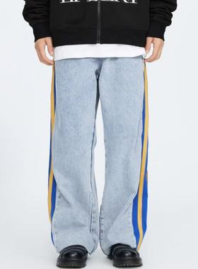 INXX Standby 彩色边缘可拉链设计牛仔裤牛仔蓝色XMD1220466