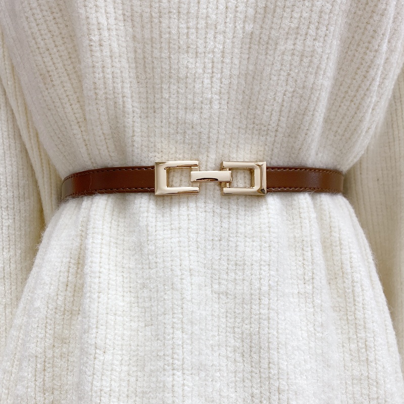 女士装饰牛皮简约韩版腰带