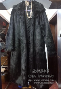 土豪貂皮大衣服装出租 大金链子 煤老板小品演出服租赁座山雕服装