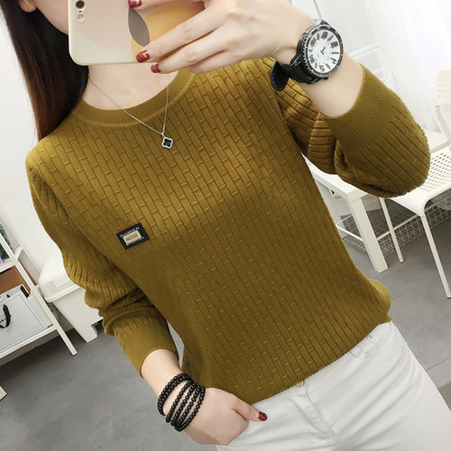 圆领打底衫女秋冬2022新款