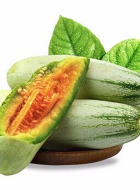 春秋羊角蜜种子香甜酥脆多汁春秋瓜果种子羊角蜜适合露天大棚种植