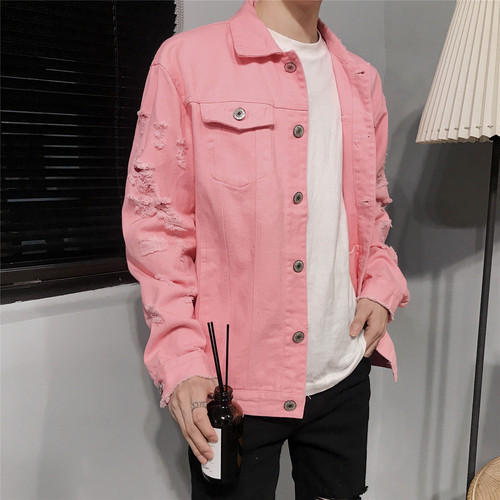 Autumn dress new style 2018 is a flat pierced embroidered jacket couple size jacket man