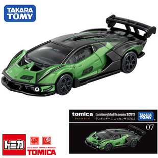 多美卡合金小赛车旗舰版 TOMY 黑盒TP07号兰博基尼SCV12跑车212355
