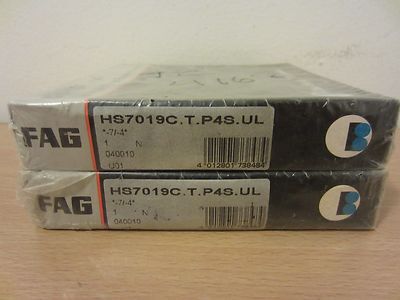 德国FAG进口轴承B7001C.2RSD.T.P4S.UL B7001E.2RSD.T.P4S.DUL SU