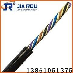 TRVV3*0.3/0.5/0.75/1/1.5/2.5平方黑色高速拖链线抗拉防水耐弯曲