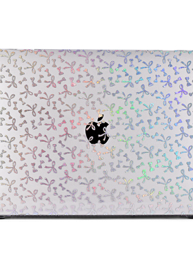 2026 macbook pro14寸M5 保护壳透明镭射可爱清透全包air13保护套