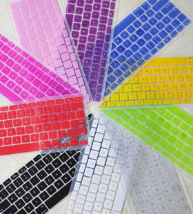 mac键盘保护膜macbook air11/12/13/15寸pro彩色丝印炫彩保护膜