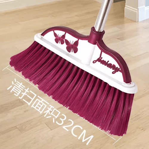 扫把簸箕套装组合家用扫地笤帚塑料魔法扫帚客厅软毛加厚不沾头发