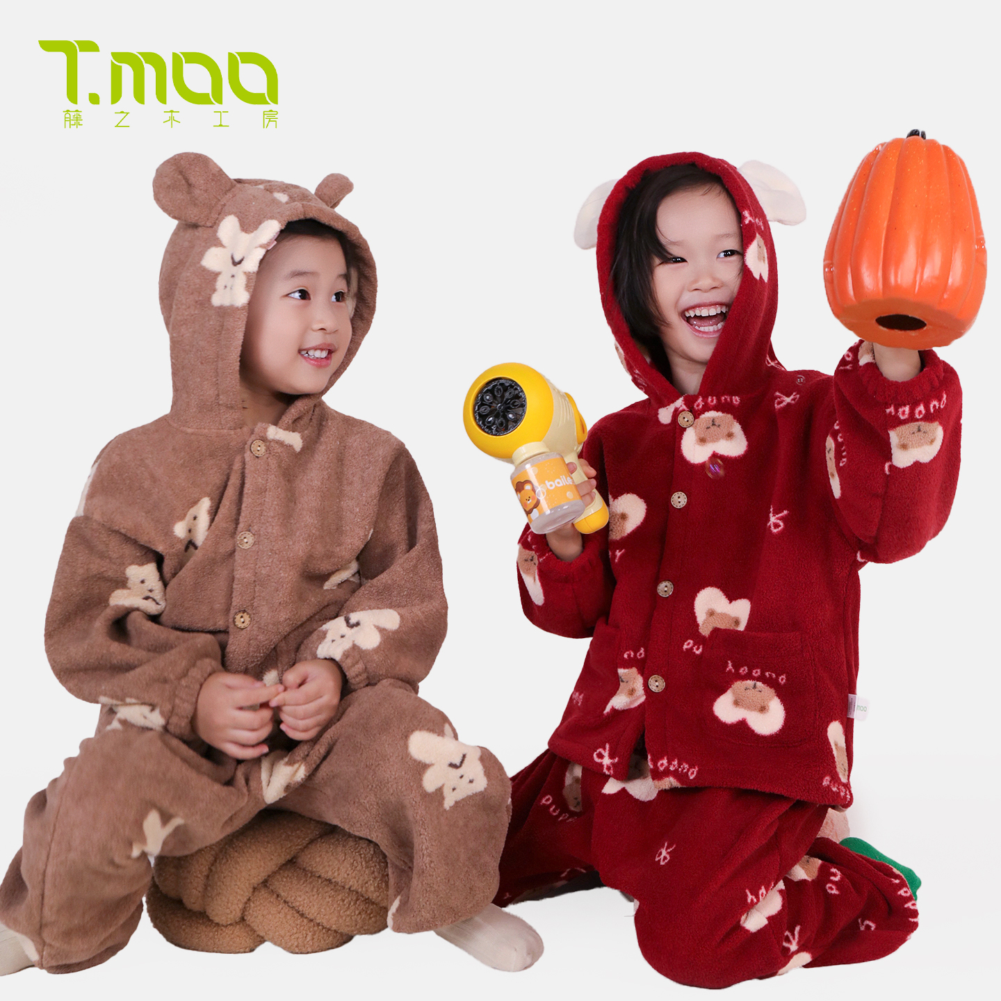 T.MOO藤之木工房婴儿保暖套装