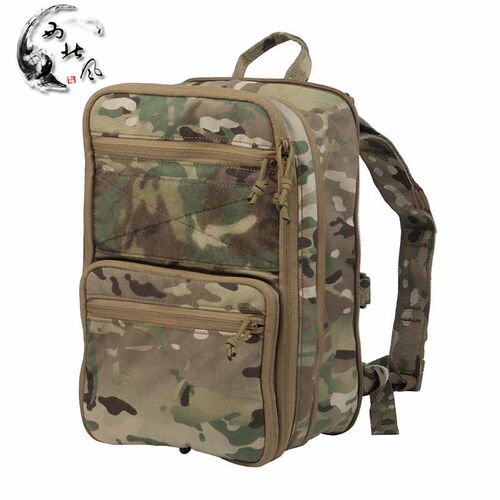 molle战术背心胸挂背板包