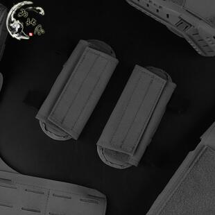 R款 JPC战术背心通用肩垫套 透气肩垫电缆线水管收纳缓冲防滑衬垫