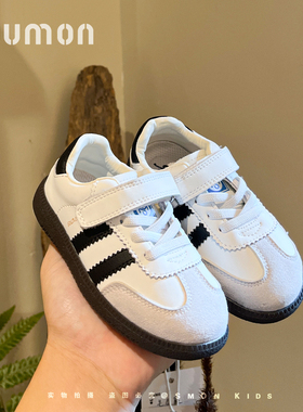 书萌2026春秋新款儿童德训鞋男童板鞋小童运动鞋软底女宝宝鞋子潮