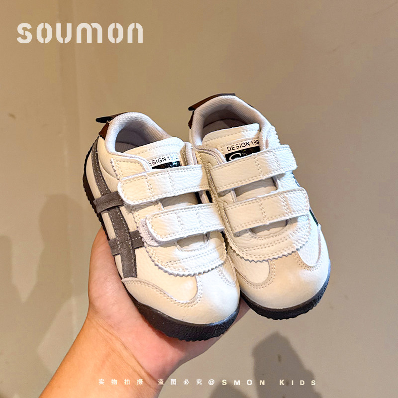 女童阿甘鞋春秋款透气男童软底防滑跑鞋运动鞋儿童板鞋复古小孩子