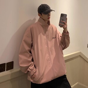 冬装纯色夹克男士加绒外套 M231/P60 78 加绒款P80 110图片