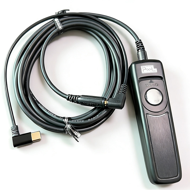 适用于索尼A7C2 A6700 A7M5 A7CR ZV-E10II相机有线快门线遥控器