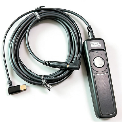 适用于索尼A7C2 A6700 A7M5 A7CR ZV-E10II相机有线快门线遥控器