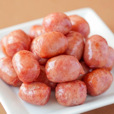 老许黑土猪肠肉质紧致有嚼劲