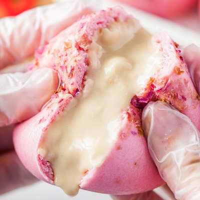 许氏醇品年货集椰汁金砖年糕私房爆浆流心包金酥鲜奶墩墩