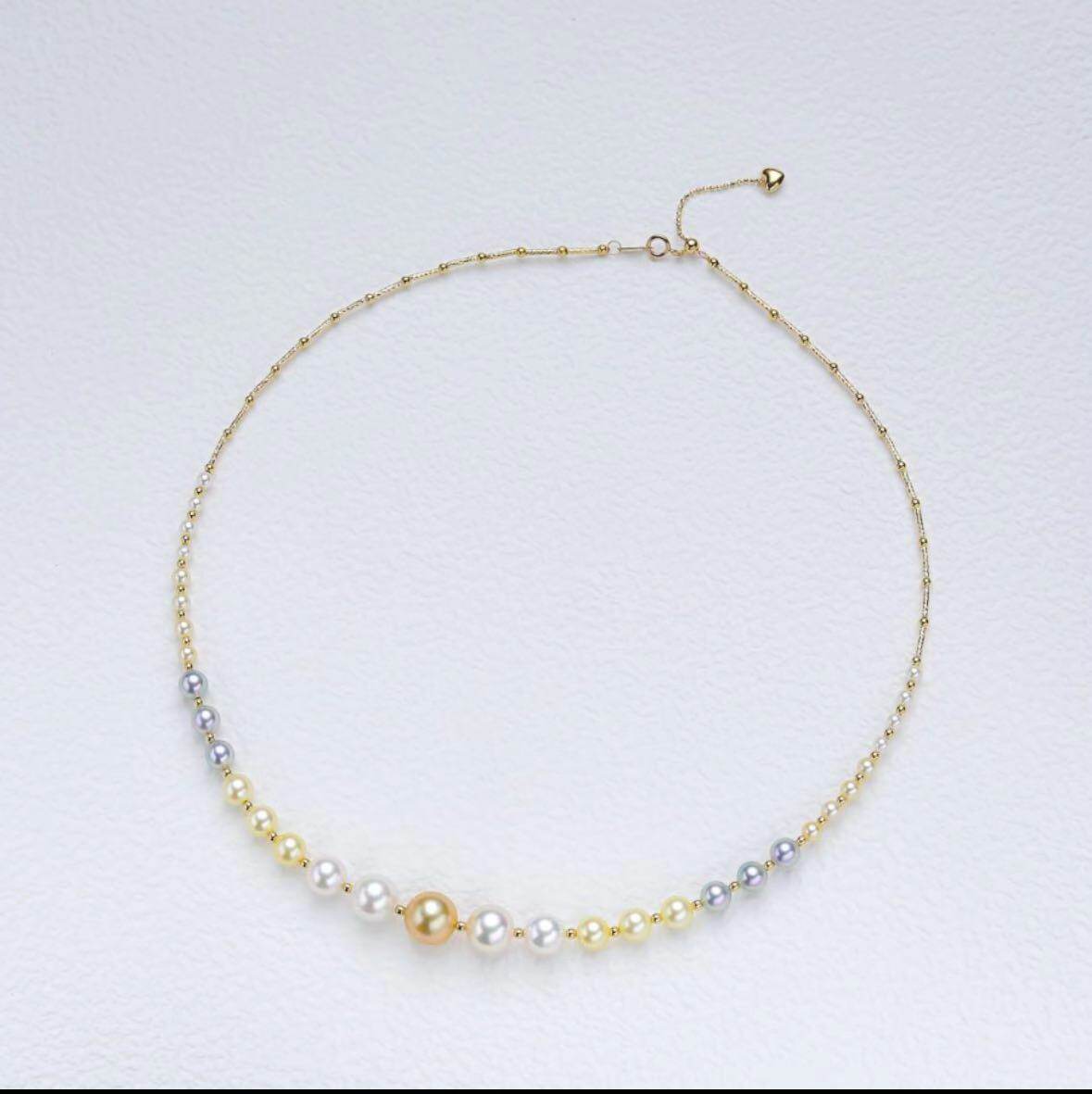 玺爱珠宝18k金海水珍珠项链xa-011