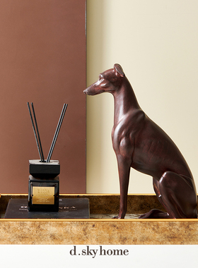 迪斯凯新居杜宾犬工艺品摆件