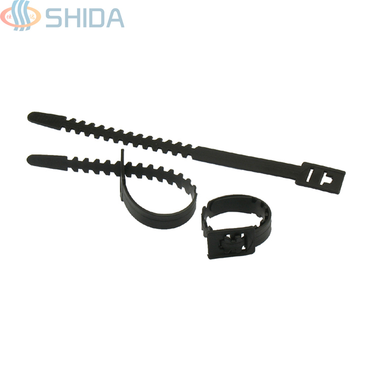 PE鱼骨梯形珠形扎带机箱理线带重