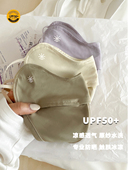 3D立体防蹭妆护眼角软骨冰丝防晒口罩女遮阳防紫外线夏季 面罩开车