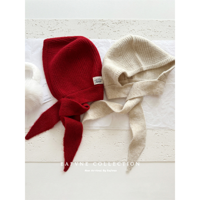 原创时髦巴拉克拉法帽保暖毛线帽