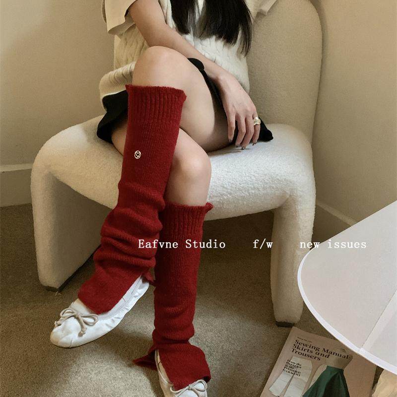木耳边韩国博主同款过膝袜套配靴子保暖堆堆腿套秋冬长筒针织加厚,女士内衣/男士内衣/家居服,中筒袜,淘宝优惠券,粉丝福利购,淘宝优惠卷