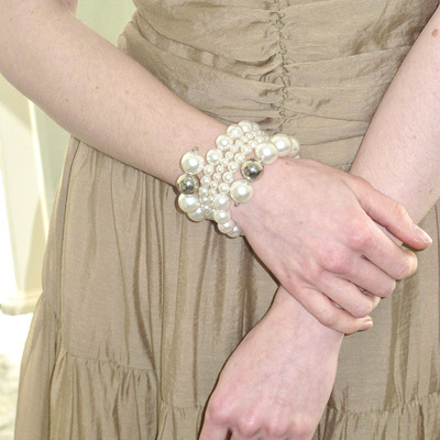 海边度假搭配开口手镯女设计感个性银手环冷淡风简约韩系轻奢手镯