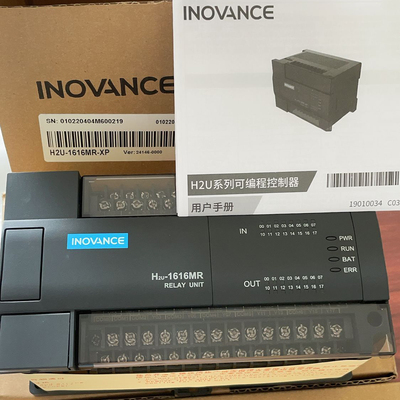 可编程控制器汇川H2U-1616MR-XP