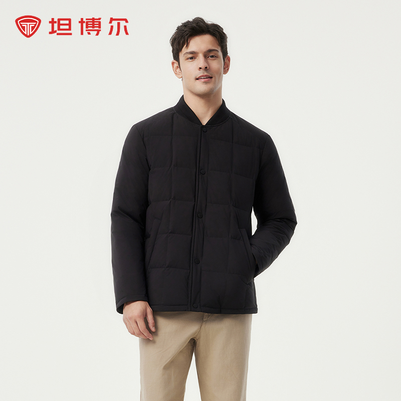 坦博尔2025冬季新款轻薄羽绒服内胆男冬季御寒商务羽绒衣男士外套