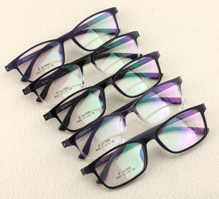 超轻tr90眼镜框 时尚近视全框眼镜架复古平光韩版男塑胶记忆硅胶