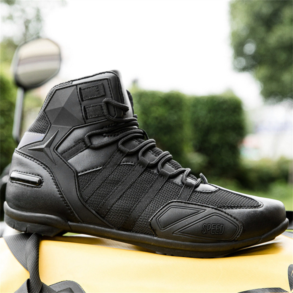 Biker Boots骑行靴摩托车鞋男防滑拉力骑行鞋女机车鞋通勤36-47码