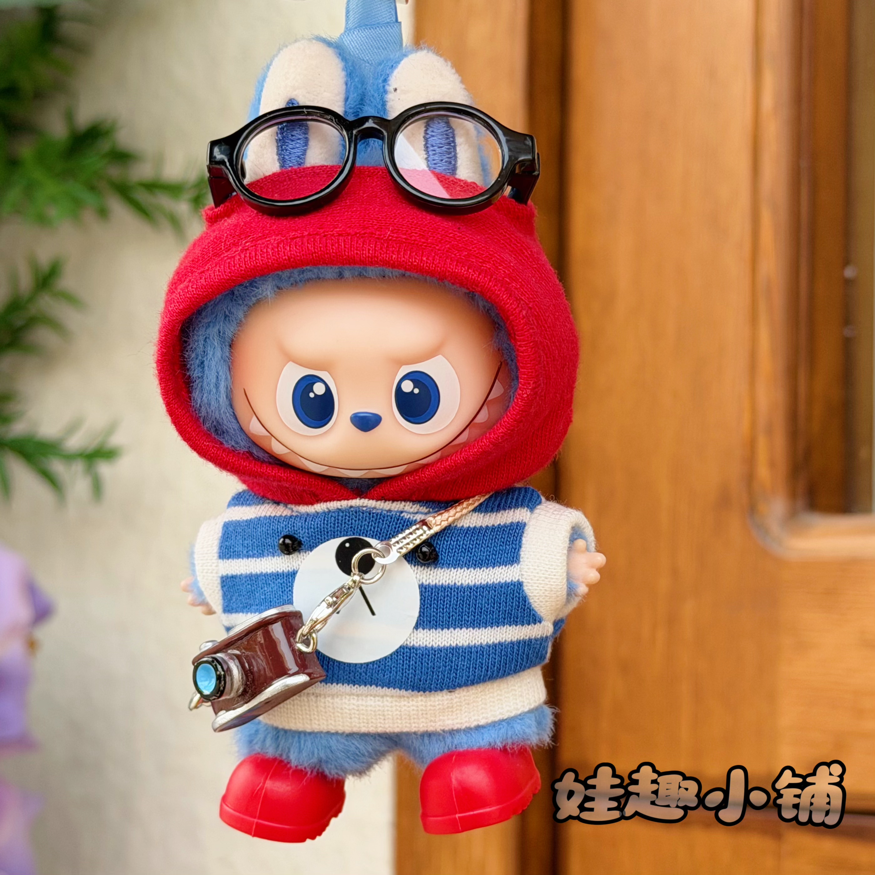 心底密码4.0四代labubu连帽卫衣10cm拉布布公仔换装衣服可爱套装,模玩/动漫/周边/娃圈三坑/桌游,潮玩娃衣,淘宝优惠券,粉丝福利购,淘宝优惠卷