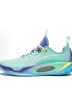 LiNing李宁 韦德之道808 2.0 冷血 减震防滑耐磨 冰绿色ABPS037-6