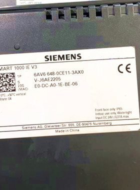 全新触摸屏配件1000IE V3 6AV6 648-0CE11-3AX0触摸板保护膜液晶