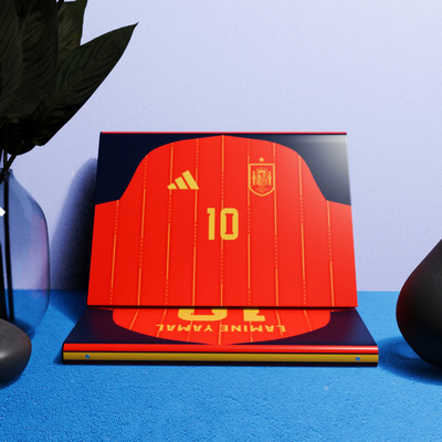 2026西班牙佩德里世界杯球衣笔记本手账A5学生仿皮记事生日礼物本